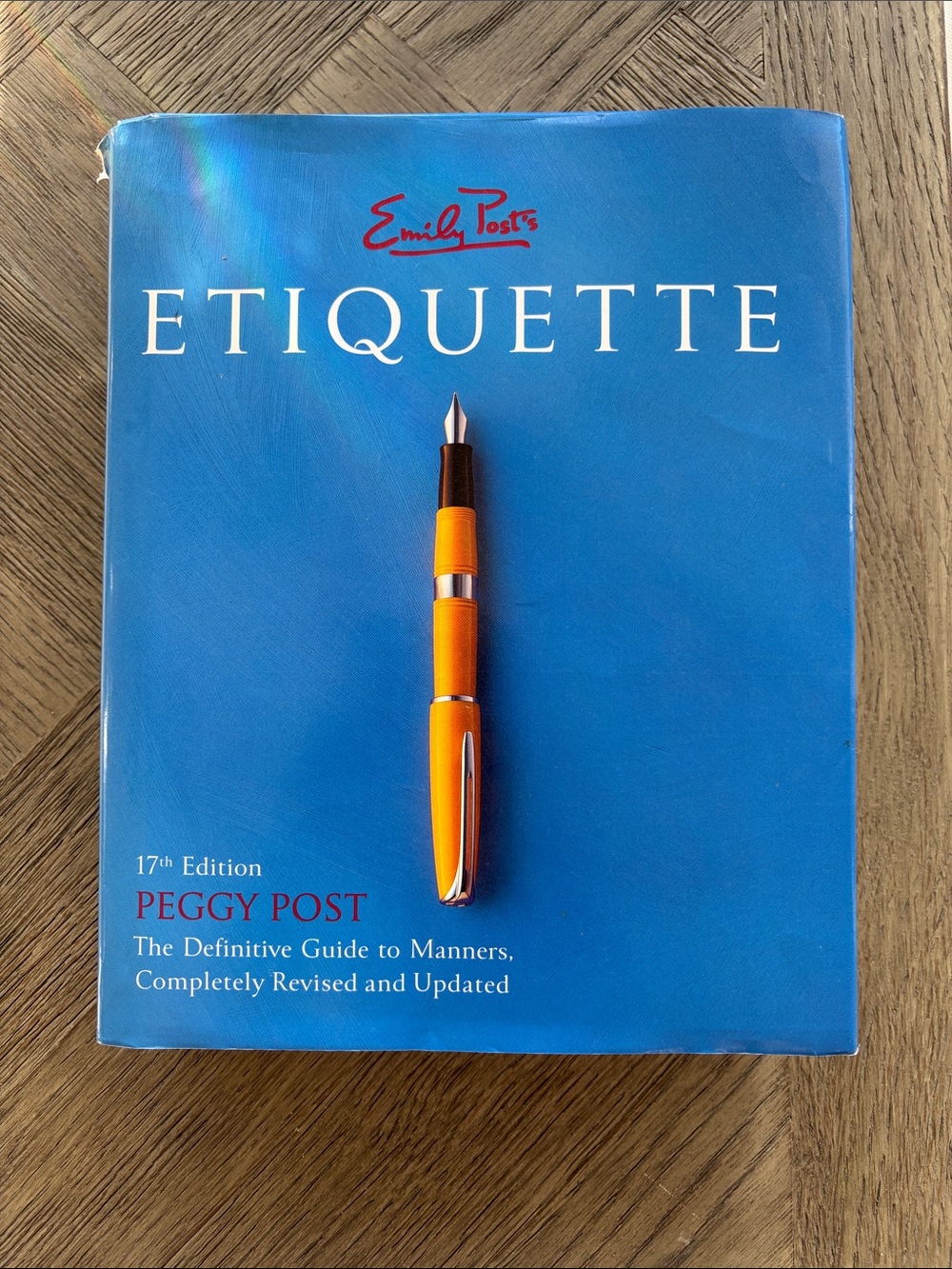 Emily Post's Etiquette - 17th Edition 2004 - Peggy Post Hardcover Vintage